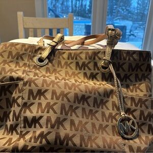Michael Kors Tan Logo Tote